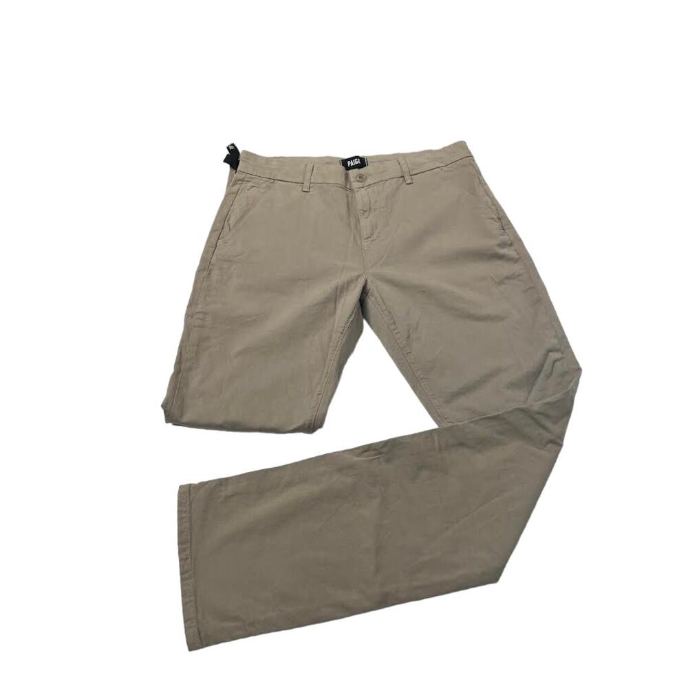 NEW! PAIGE Men's Deacon Chino Timber Wolf Pants 32 x 32